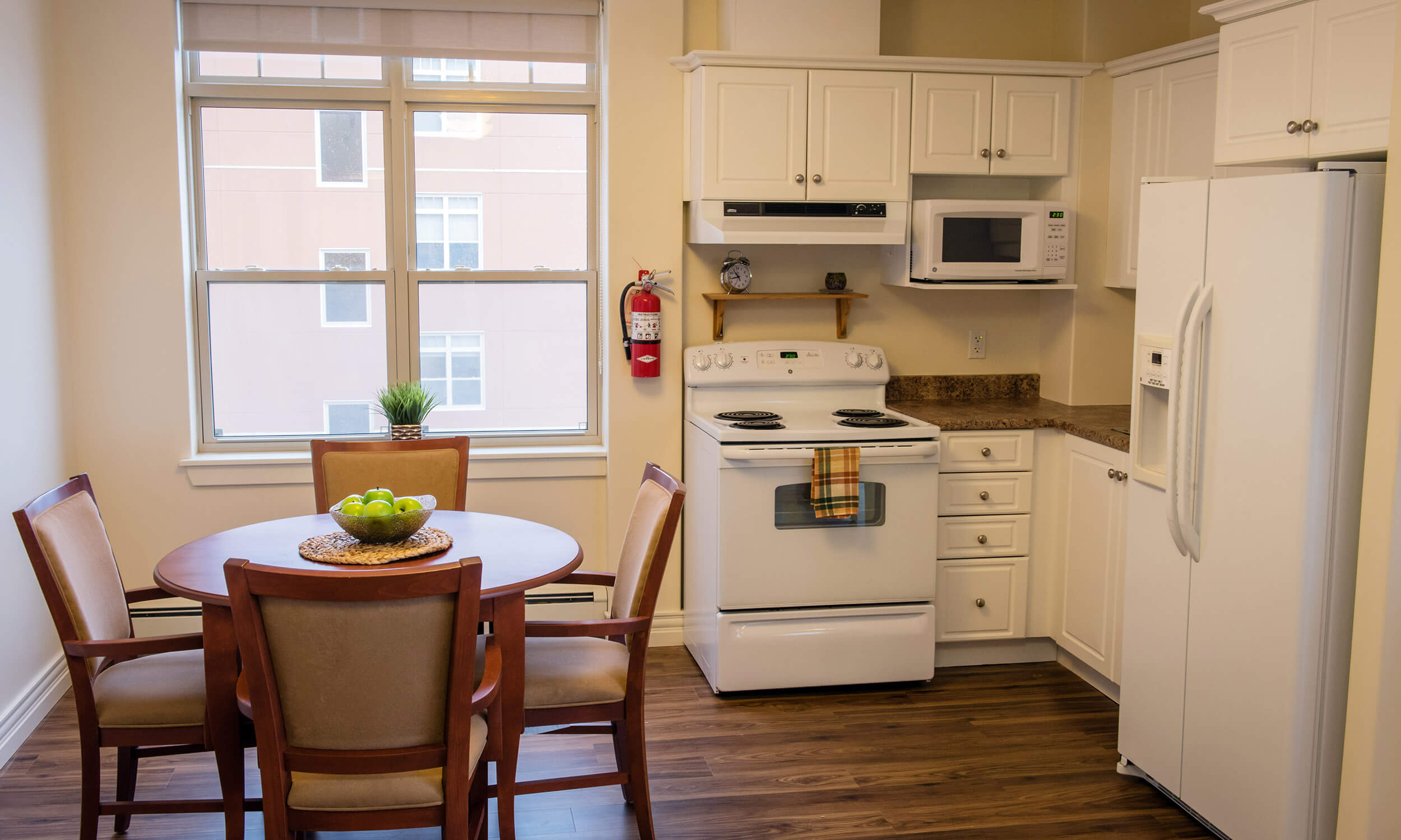 Kitchen at Cartias Residence