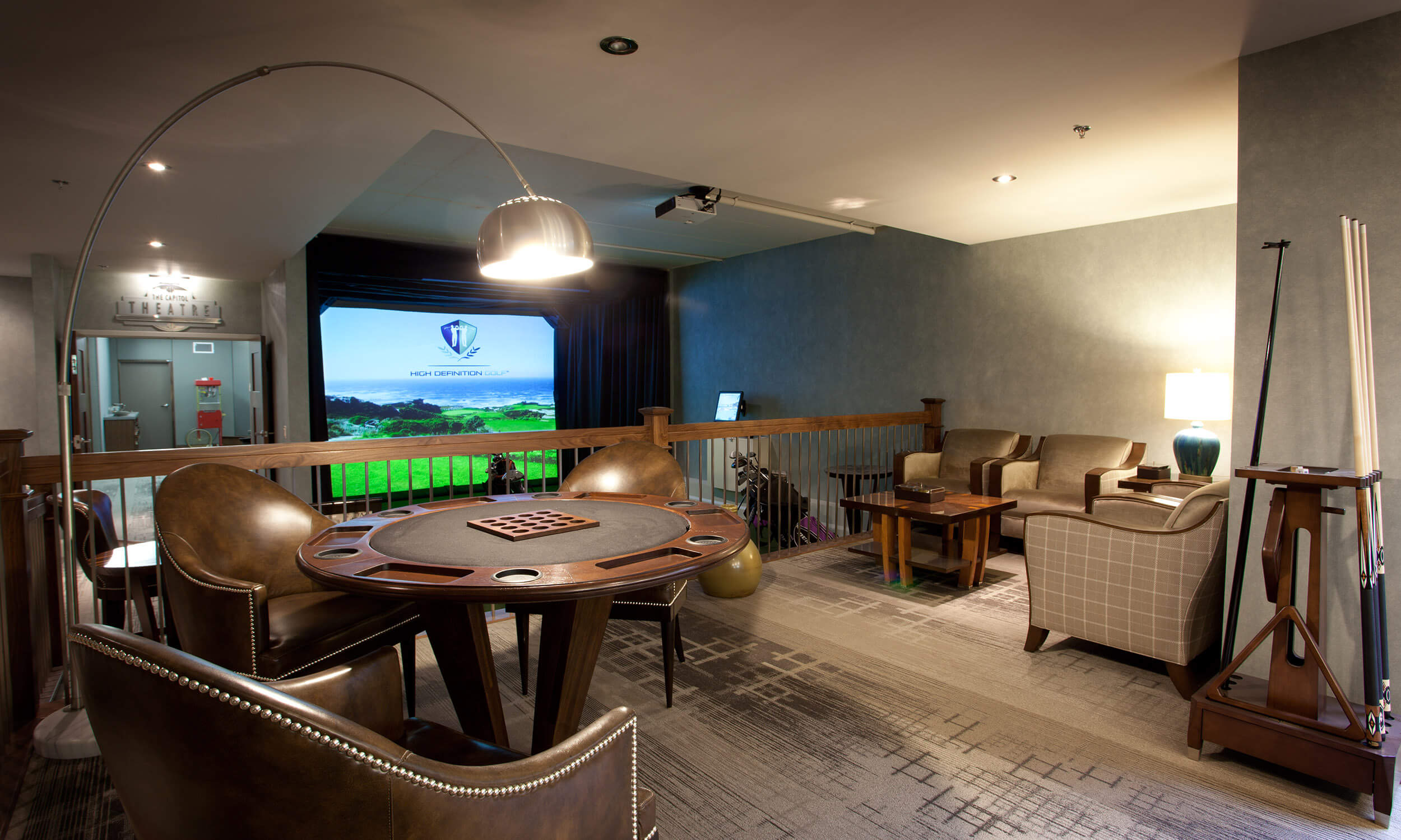 Games room at Parkland at the Gardens